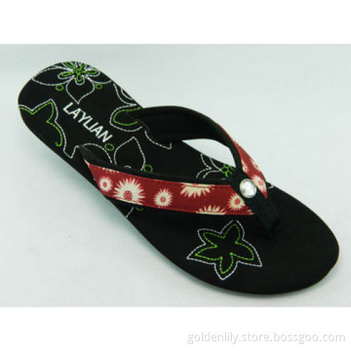 Women's EVA flip-flops with PU strap, available sizes in 36-41#